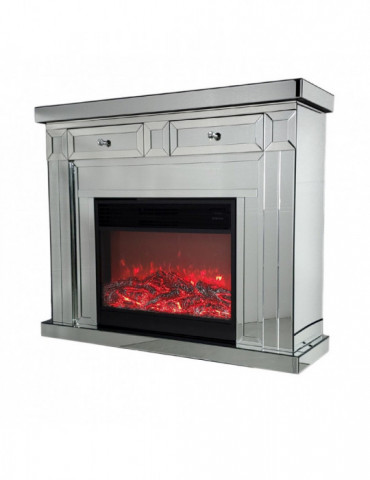 Azra sfeerhaard spiegelglas Transparant