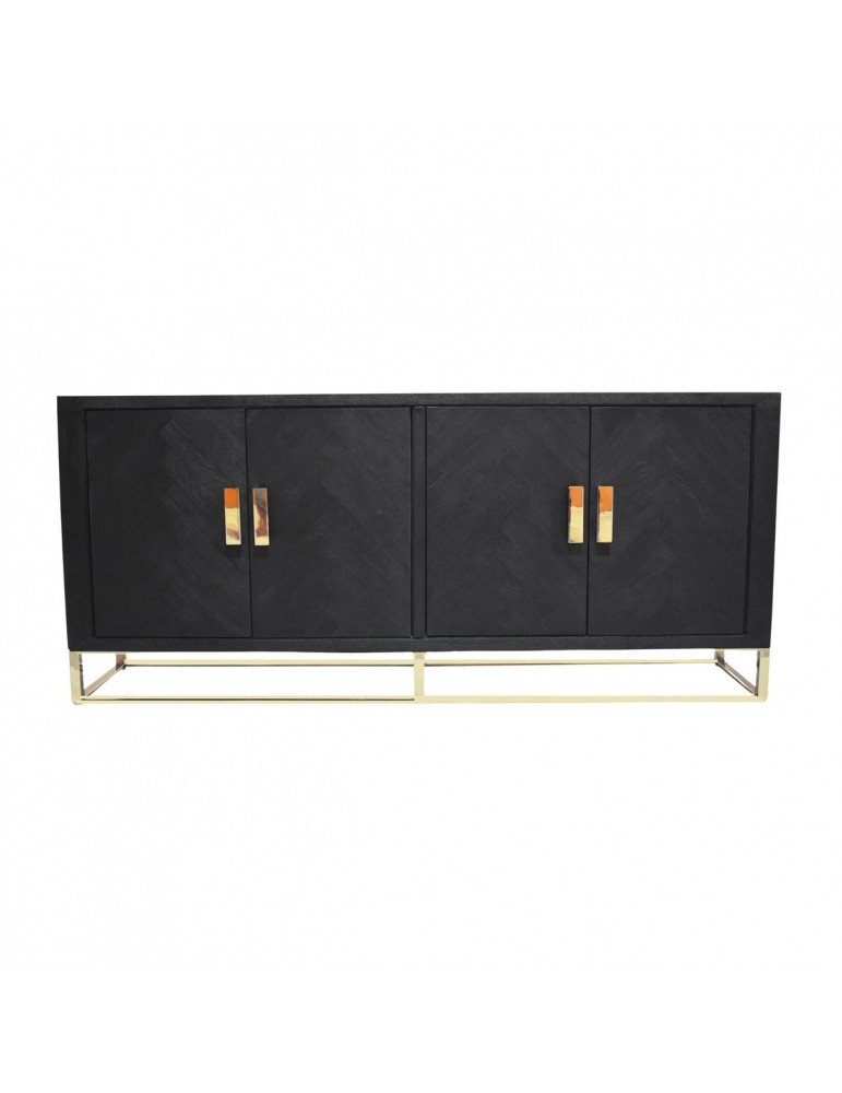 Dressoir Bonito zwart goud
