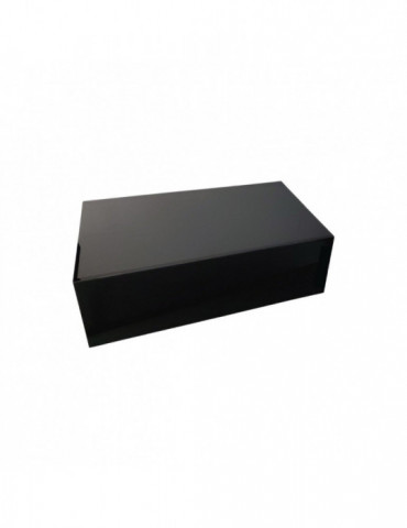 AJLA tafel 120x70 black spiegelglas