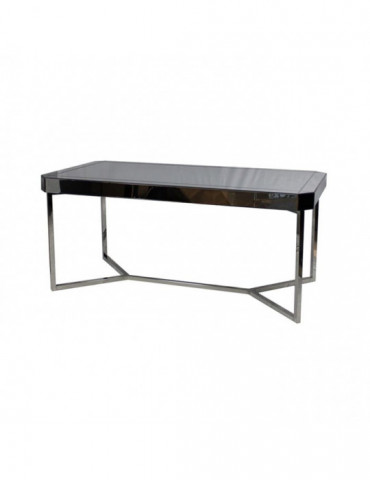 Avanos Eettafel spiegel glas Zilver