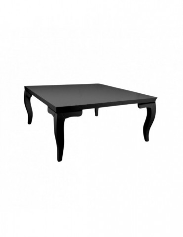 Salon tafel Barok Wit 100x100