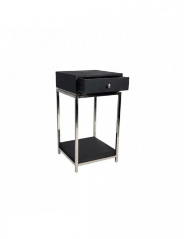 Bijzet tafel Bonito Zwart Zilver