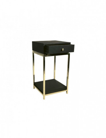 Bijzet tafel Bonito Zwart Goud