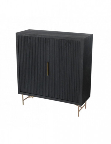 Wandkast Taksim Mango hout Goud