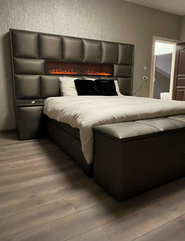 masterbed met openhaard 180x200