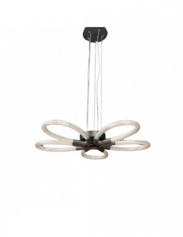 PLAFONDLAMP 052/600 ZWART