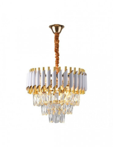 PLAFONDLAMP QL10612 SH-2040/400 WIT-GOUD (QL1500)