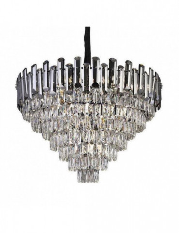 PLAFONDLAMP QL10613 SH-2082-600 ZILVER