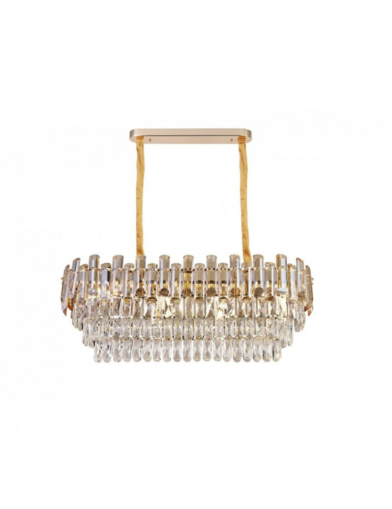 PLAFONDLAMP QL10614 SH2082/900*400 GOUD