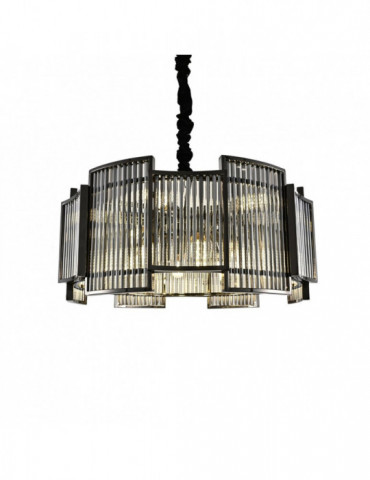 PLAFONDLAMP SOMKE GRIJS QL10643