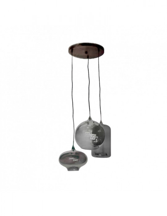 PLAFONDLAMP QL1085 SMOKE (3 ORBITS)