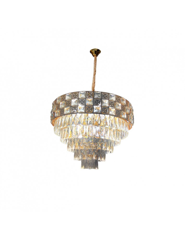 PLAFONDLAMP OVAAL GOUD QL1203