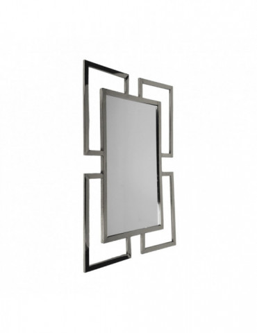 SPIEGEL TRIANGLE 120x80x2 SILVER FRAME