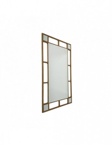 SPIEGEL INDUSTRIAL 130x80 METAL FRAME GOLD