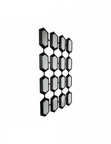 SPIEGEL DAMLA 170x100x5 BLACK