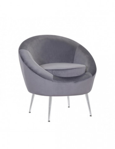 Fauteuil Cosmo Grijs/Zilver