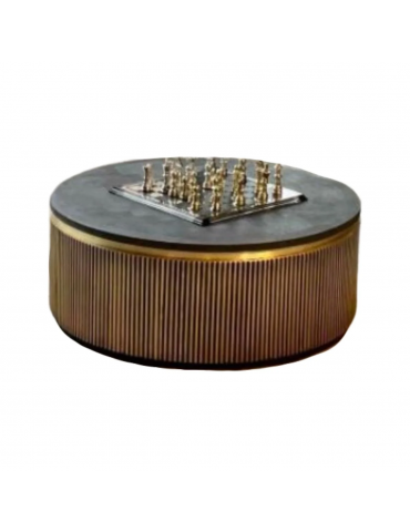 SECRET CT GOLD METAL CNC 100 Ø + BLACK BONITO TOP