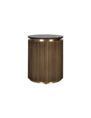 SECRET ET GOLD METAL CNC 45x45x55 + BLACK BONITO TOP