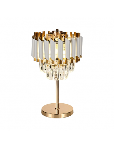 TABLE LAMP QL10620 SH040 WHITE