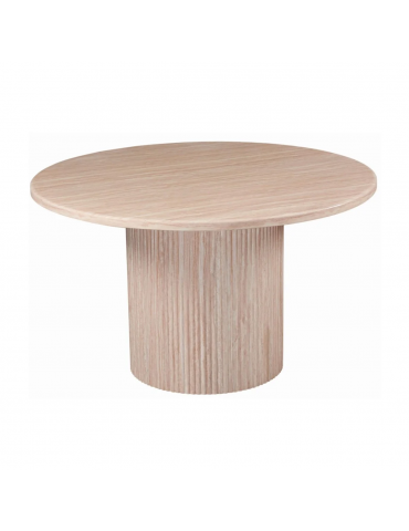 FLINTSTONE DINNING TABLE MARBLE TOP 130 Ø