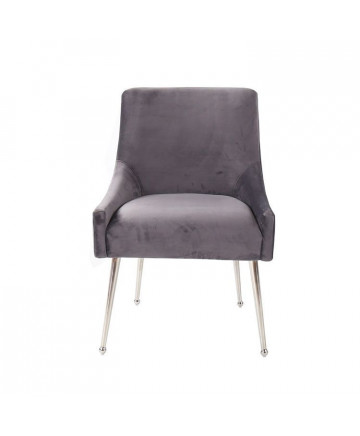 PARMA EETKAMERSTOEL ZILVER | GRIJS