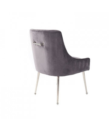 PARMA EETKAMERSTOEL ZILVER | GRIJS