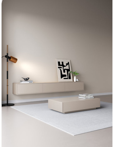TV meubel 150cm - URBAN Exclusive Collection - Japandi Beige