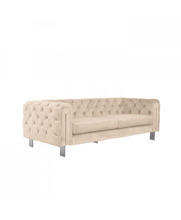 CAMPANIA BANK ZILVER | TAUPE