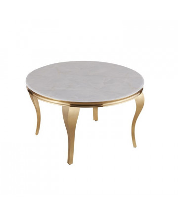 MILANO EETTAFEL ROND GOUD