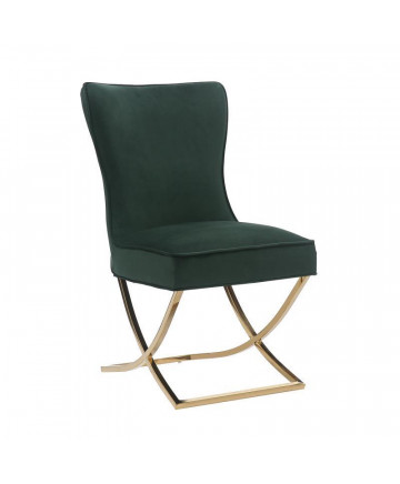 OXFORD EETKAMERSTOEL GOUD | GROEN