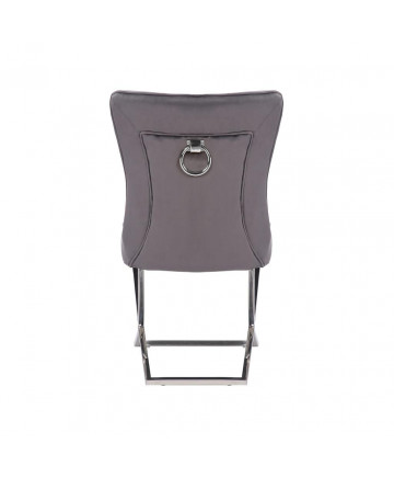 OXFORD EETKAMERSTOEL ZILVER| GRIJS