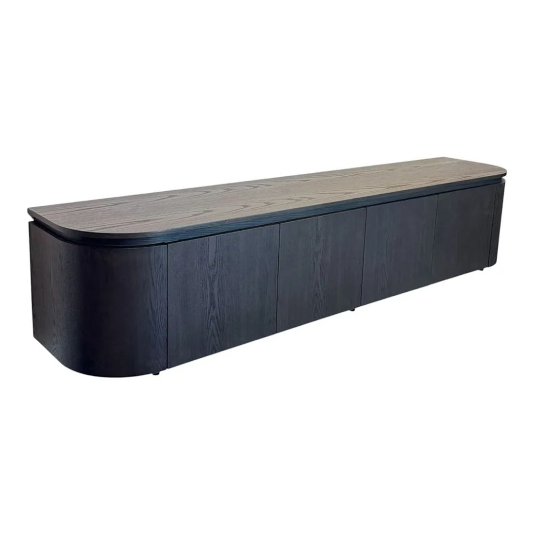 TAURUS WALL CABINET D.BROWN 4 DOORS 240X42X40CM