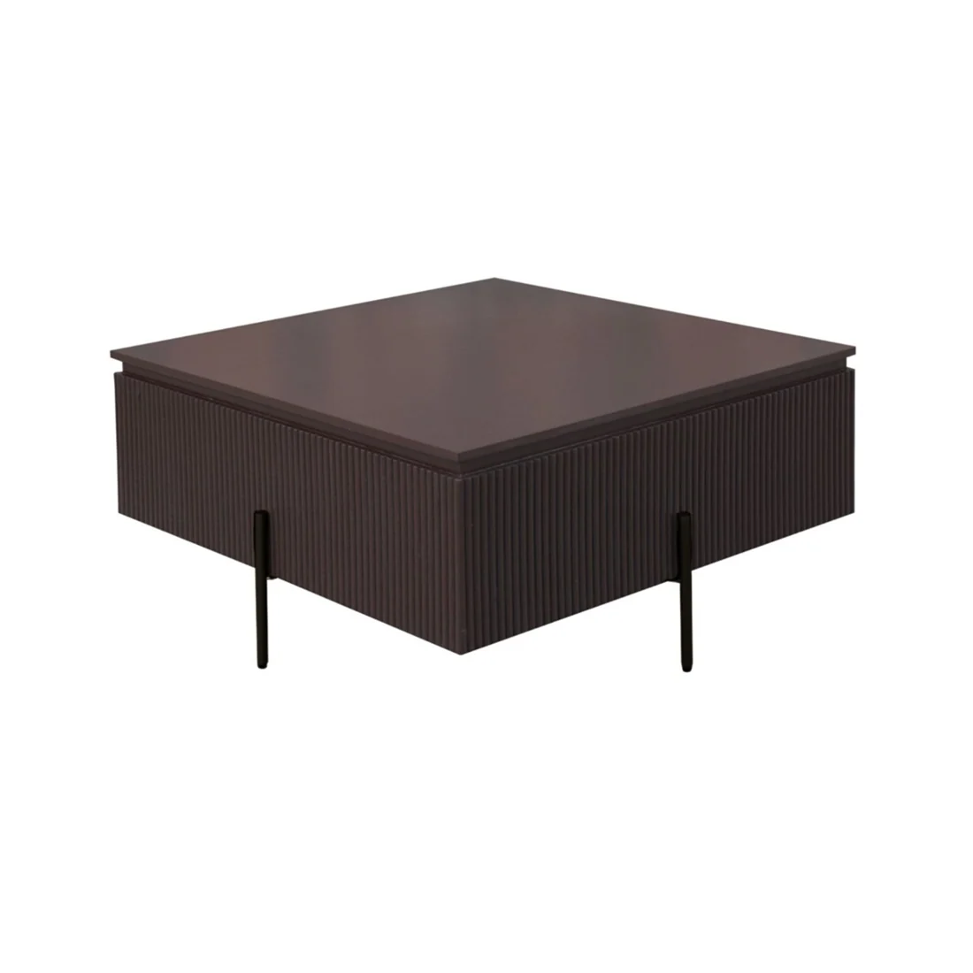 ELIZA CT BLACK 90X90X45 BROWN — foto 2 van 2