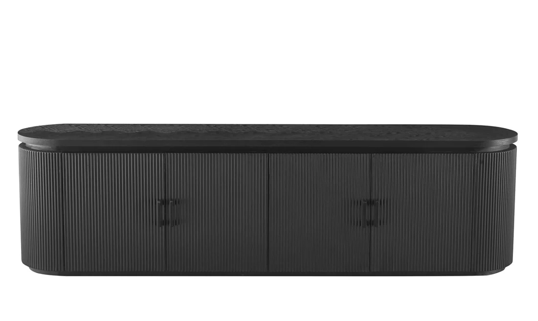 KIMBERLY TT 200X40X55 BLACK VISGRAAT PLAIN
