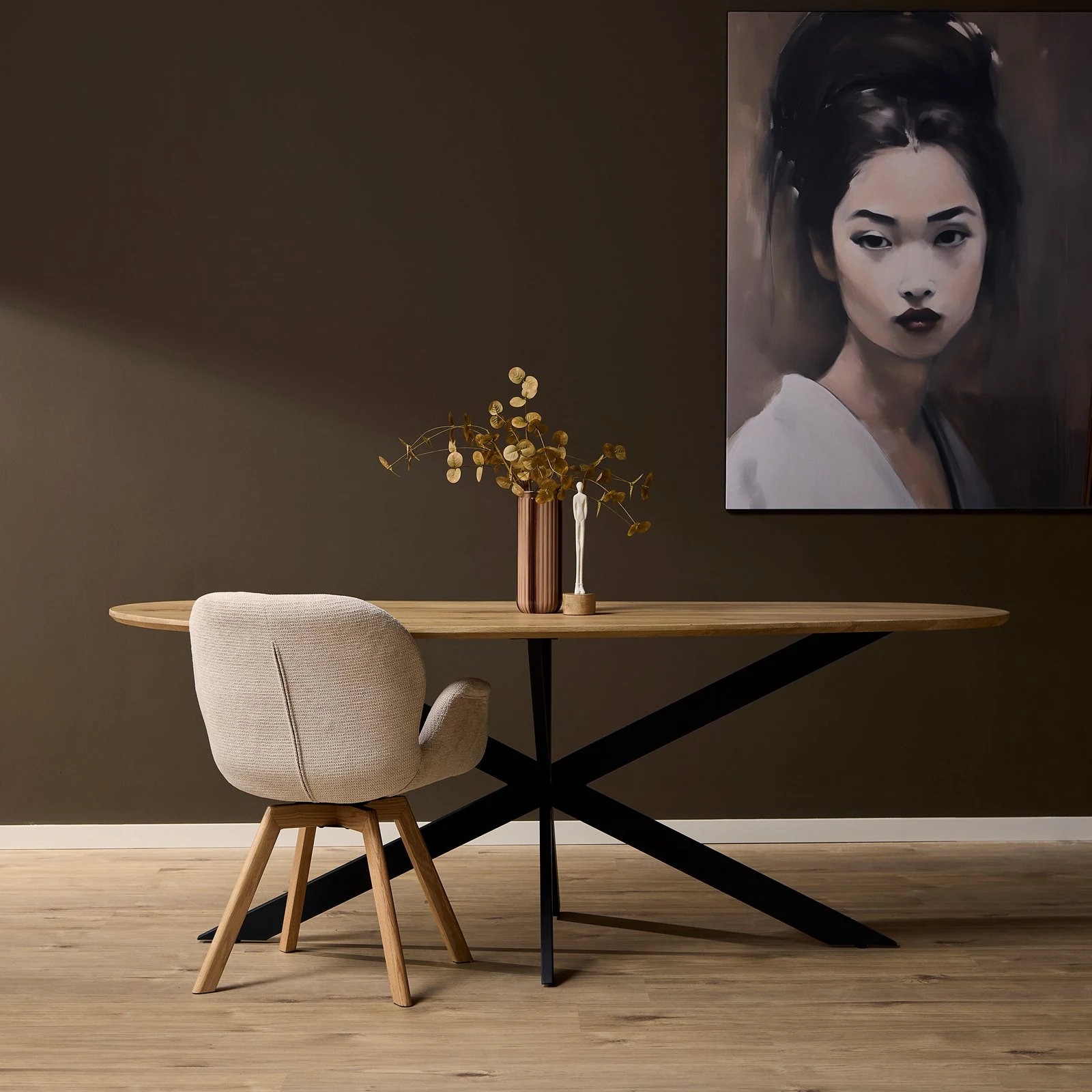 Cloud eettafel | Naturel | 180 cm