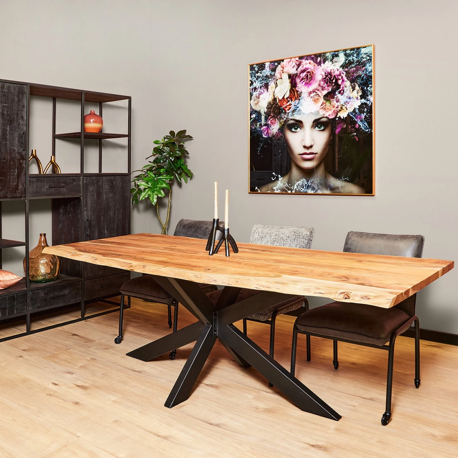 Live Edge boomstamtafel | 200 cm