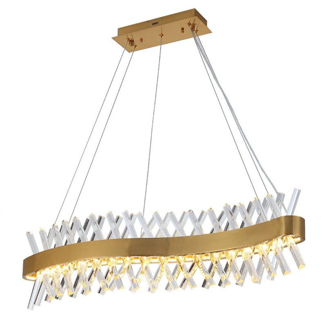 PLAFONDLAMP GOUD QL1081