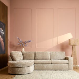 MySofa Alma | Divan Links + 2,5 zits | Beige