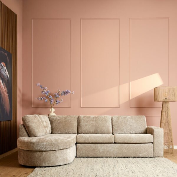 MySofa Alma | Divan Links + 2,5 zits | Beige