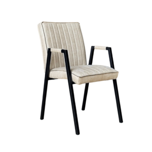 Eetkamerstoel Tivoli Bull | Beige | Met armleuning