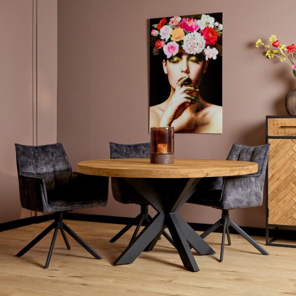 Eettafel Denver | 110 cm | Rond