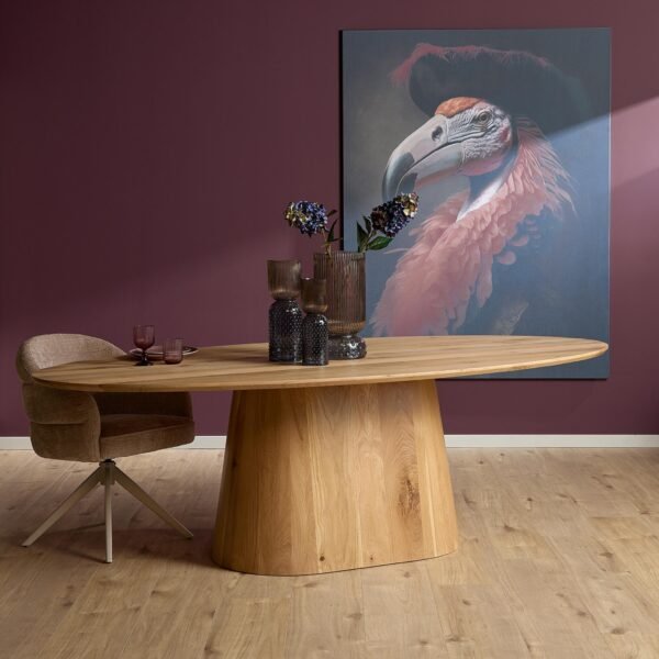 Eettafel Riga | 210 cm | Naturel Eiken