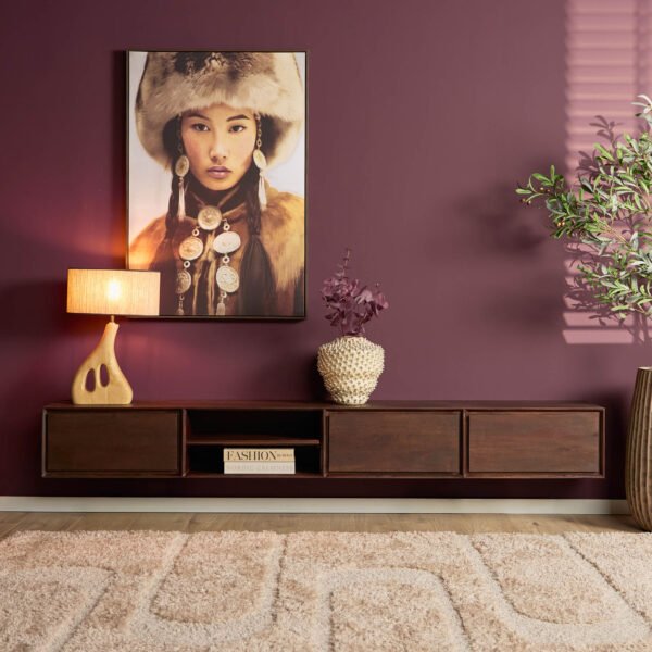 Zwevend tv meubel Ambiance Brown | 240 cm