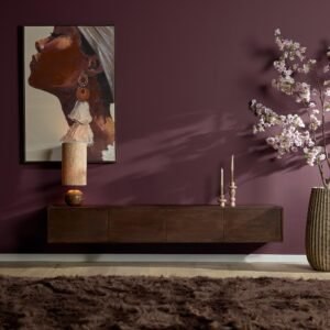 Zwevend tv meubel Vision Brown | 200 cm