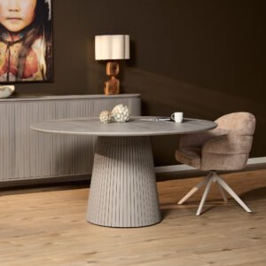Eettafel Solana | 130 cm | Taupe