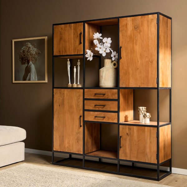 STF-3054-2-2.jpg Vakkenkast Denver Supreme XXL | 160 cm