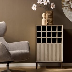 Wijnkast Madison Sand | 55 cm