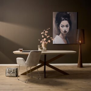Eettafel Madison Sand | 160 cm | Deens Ovaal