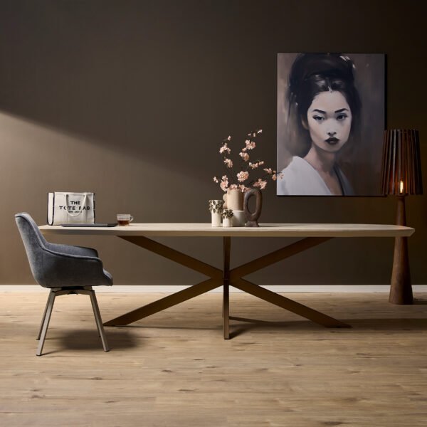 Eettafel Madison Sand | 280 cm | Deens Ovaal