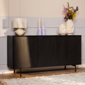 Dressoir Madison Black | 165 cm